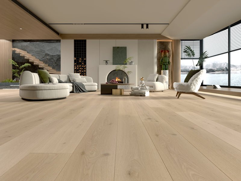 Clara — McMillan engineered white oak flooring by Jamail Hardwoods