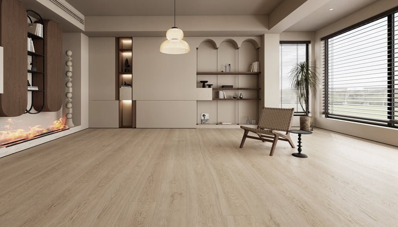 Melfort — McMillan engineered white oak flooring by Jamail Hardwoods