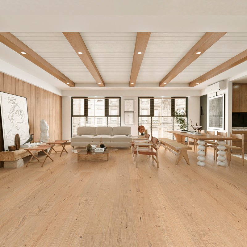Revin — McMillan engineered white oak flooring by Jamail Hardwoods