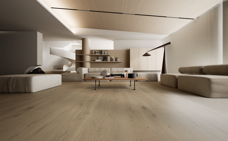 Sadalia — McMillan engineered white oak flooring by Jamail Hardwoods