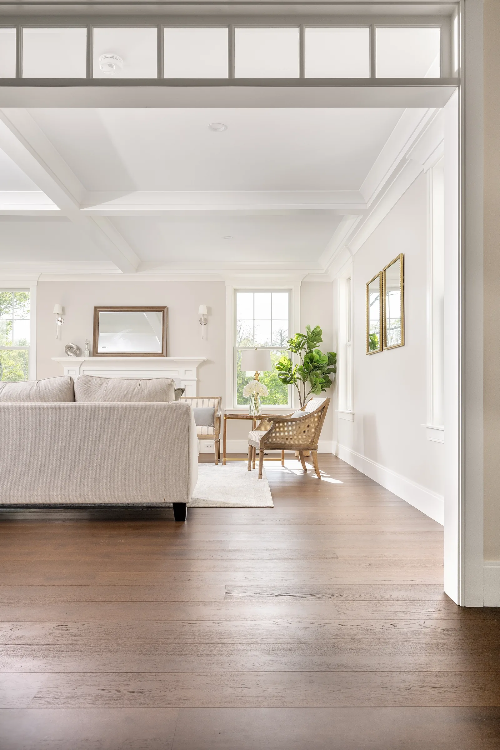 Cigar hardwood in Windamere Residence interior