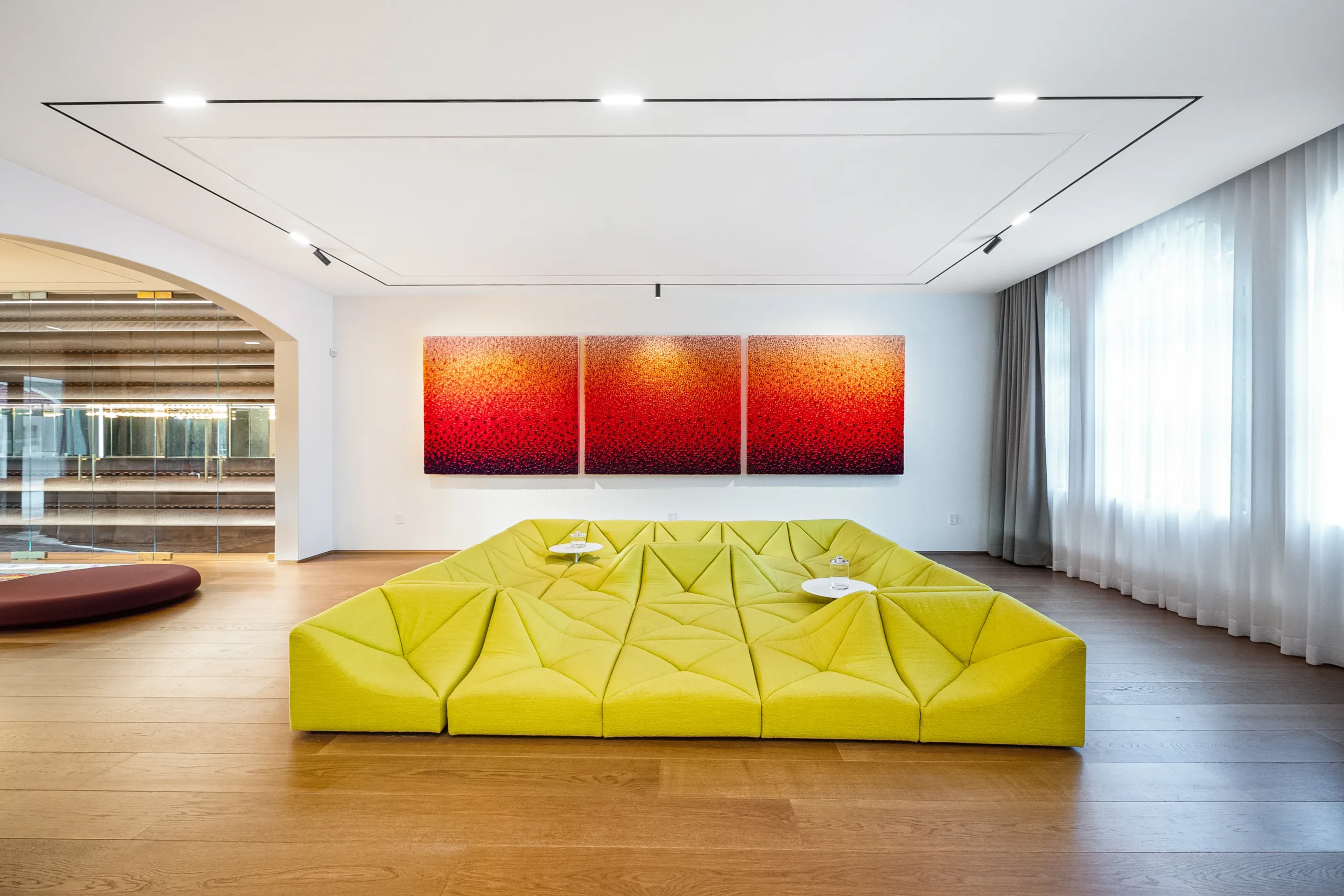 Krypton hardwood in Allison Road interior