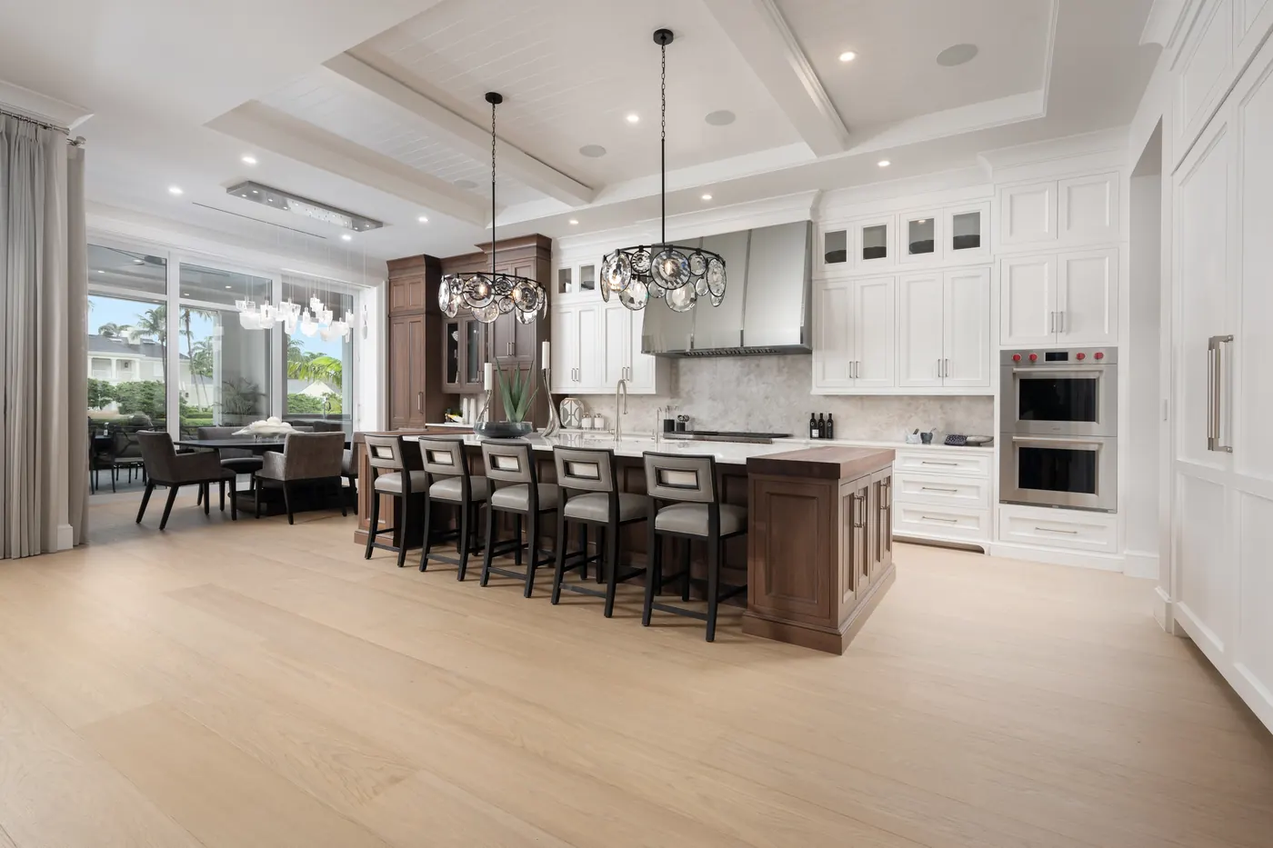 Sand hardwood in Gin Lane interior
