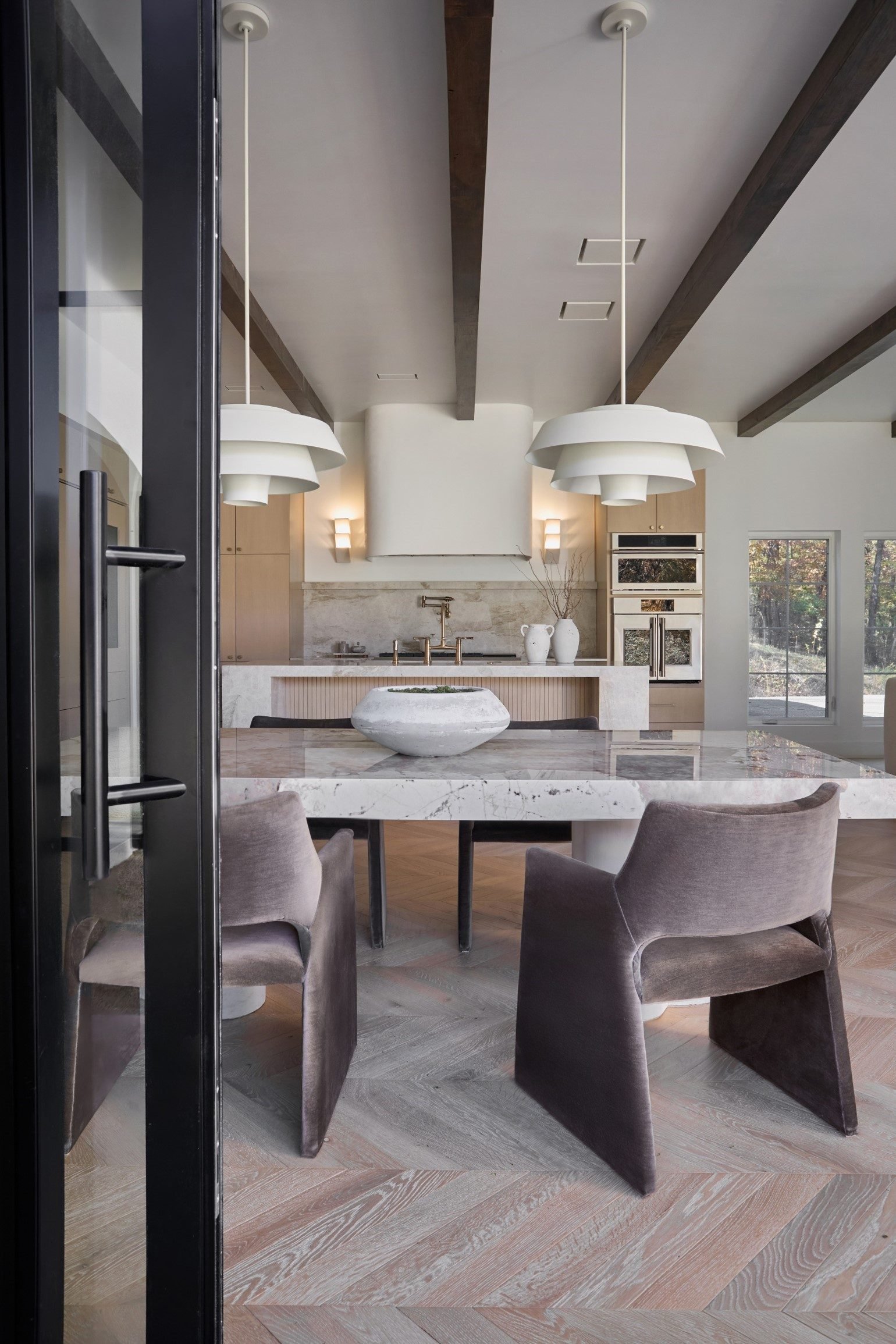 Multi-family residential building with hardwood flooring throughout