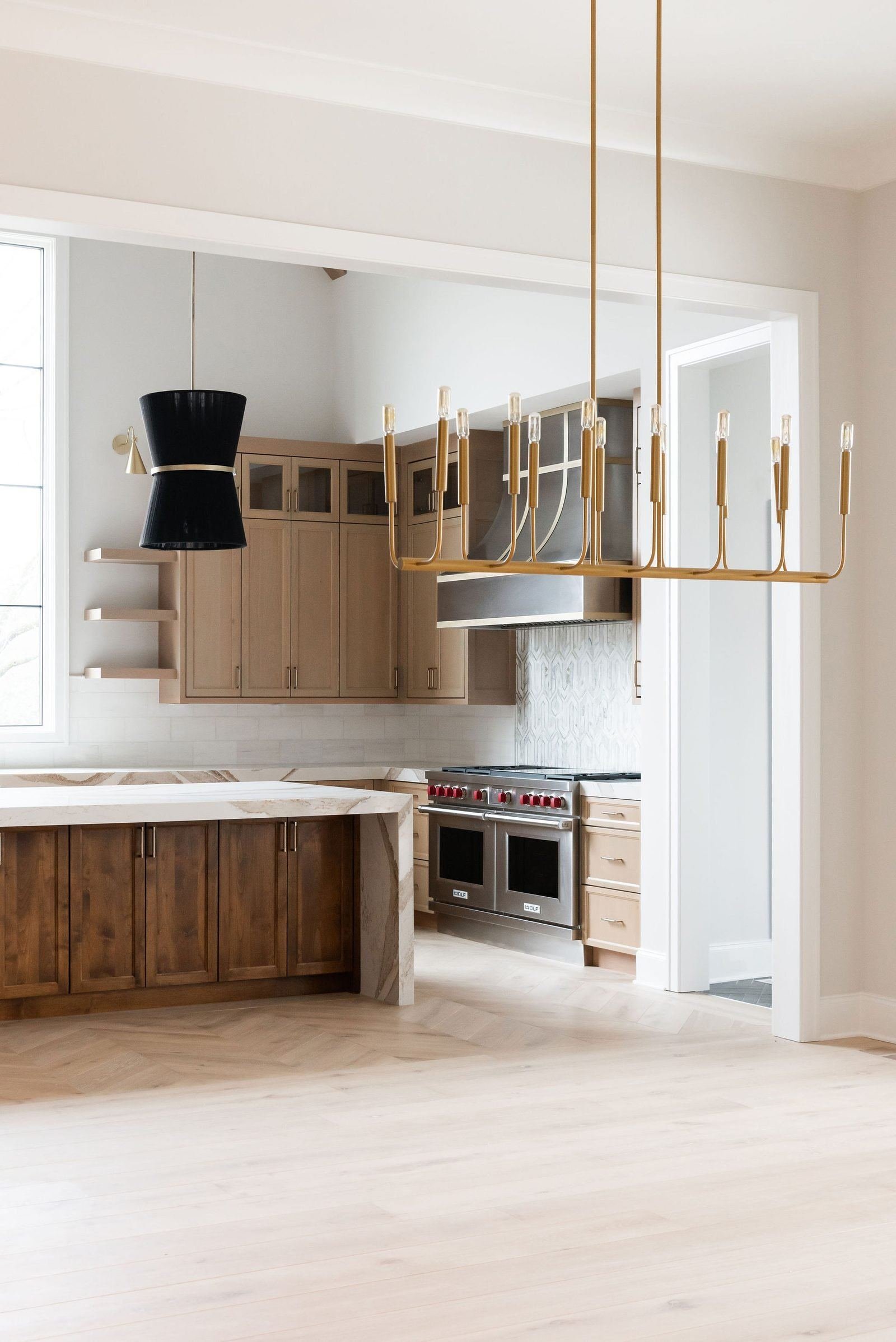 Wide-plank European White Oak installation in a Houston residence by Jamail Hardwoods