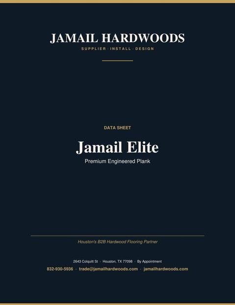 Jamail Elite — Premium Engineered Plank PDF preview