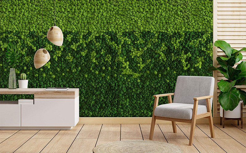 Moss Wall Art: Discover our unique moss wall art installations, bringing natural beauty and sustainability to interior spaces.