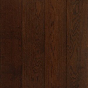 Cigar-colored hardwood flooring close-up